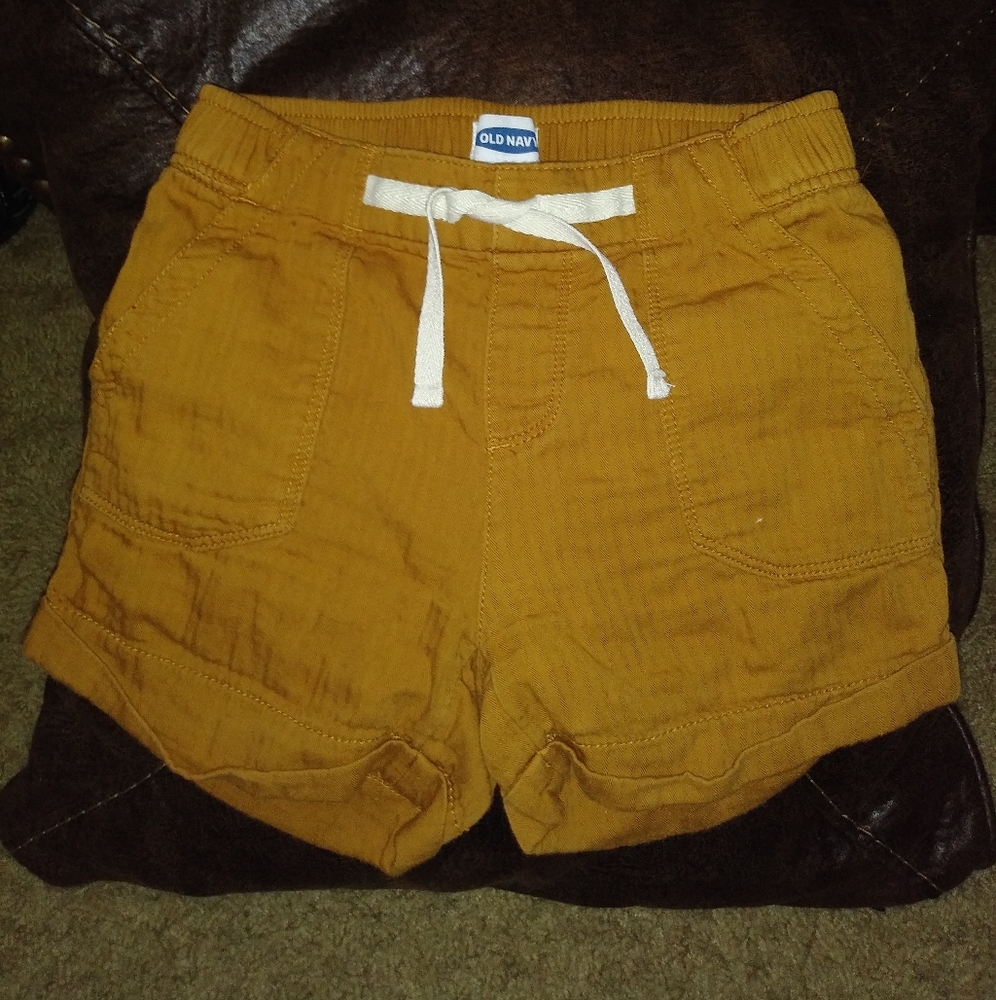 Old Navy Girls Sz 7/8 Linen Shorts